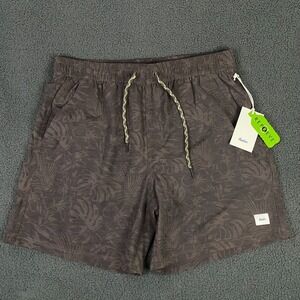 Katin Moco Volley Swim Shorts Mens Medium Raisin Mesh Lined Trunks Beach Surf